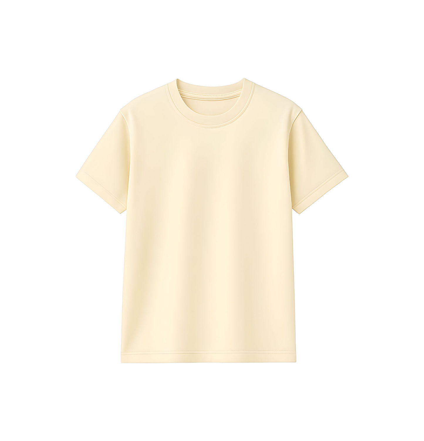 Off White | Solid Crew Neck Men's T-Shirt